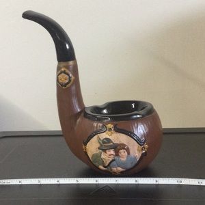 Pipe Shaped Ashtray